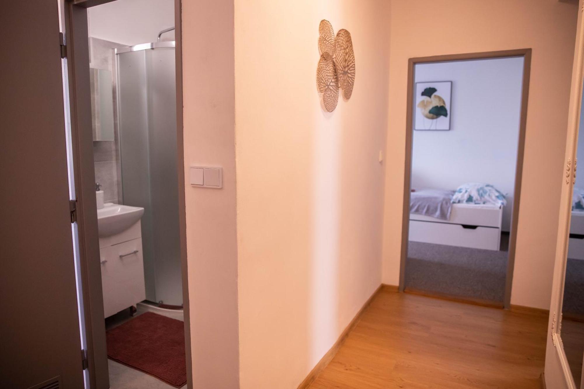 Prostorny Byt V Centru U Reky, 2 Loznice, Balkon Hradec Králové Zewnętrze zdjęcie